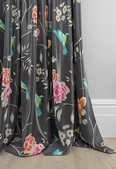 Borneo, Obsidian - Made to Measure Curtains